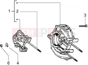 Cranckcase, assy - Piaggio Ciao M.Y. 99