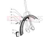 Front mudguard - Piaggio Ciao M.Y. 99