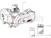 Engine - Piaggio Diesis 50
