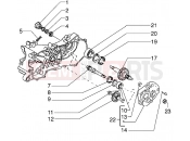 Rear wheel shaft - Piaggio Diesis 50