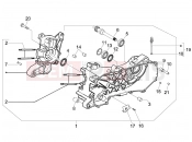 Crankcase - Piaggio Fly 100 2010
