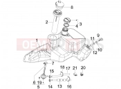 Fuel tank - Piaggio Fly 100 2010