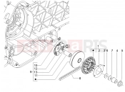 Driving pulley - Piaggio Fly 125 2007