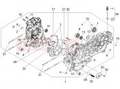 Crankcase - Piaggio Fly 125 2007