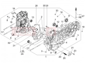 Crankcase - Piaggio Fly 125 2008