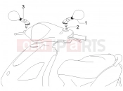 PIAGGIO Fly 150 Driving mirror/s