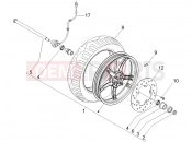 PIAGGIO Fly 150 Front wheel