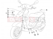 PIAGGIO Fly 150 Main cable harness