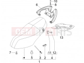 PIAGGIO Fly 150 Saddle/seats