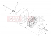 PIAGGIO Fly 150 Front wheel