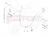 PIAGGIO Fly 150 kábelezés