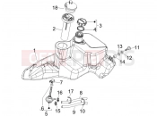 Benzin tank - Piaggio Fly 50 2T 2011