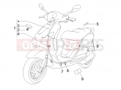 kábelezés - Piaggio Fly 50 2T 2011