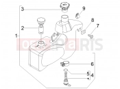 Oil tank - Piaggio Fly 50 2T 2012