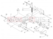 PIAGGIO Fly 50 4T Swinging arm