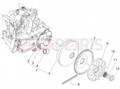 Driving pulley - Piaggio Fly 50 4T 2007