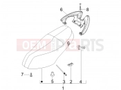Saddle/seats - Piaggio Fly 50 4T 2007