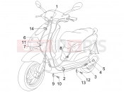 Transmissions - Piaggio Fly 50 4T 2007
