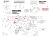 PIAGGIO Fly 50 4T Plates - Emblems