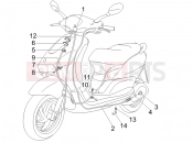 PIAGGIO Fly 50 4T bowden
