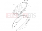 Helmet huosing - Undersaddle - Piaggio Fly 50 4T 4V 2015