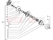 PIAGGIO Driven pulley