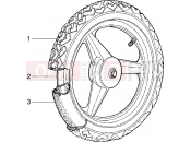 PIAGGIO Front wheel