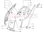 PIAGGIO Side covers