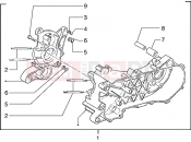 PIAGGIO Crankcase
