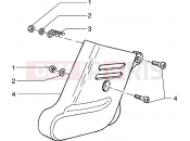 PIAGGIO Front shock absorber cover