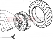 PIAGGIO Front wheel