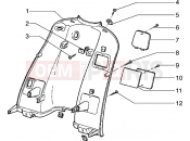 PIAGGIO Rear shield