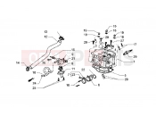 Cylinder head - Piaggio Hexagon GT