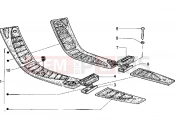 Rubber mats - Piaggio Hexagon GT