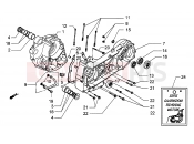 PIAGGIO Hexagon GT250 Crank-case