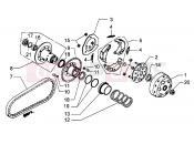 PIAGGIO Hexagon GT250 Driven pulley shaft