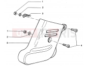 PIAGGIO Hexagon GT250 Shock absorber cover
