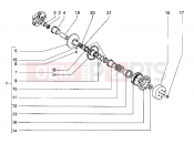 PIAGGIO Driven pulley