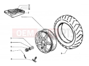 PIAGGIO Rear wheel