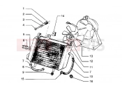 PIAGGIO Radiator