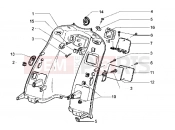 PIAGGIO Rear shield