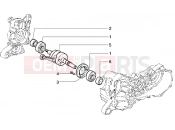 Crankshaft - Piaggio Liberty 125
