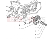 Driving half pulley - Piaggio Liberty 125