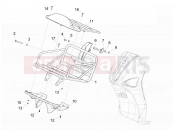 Front luggage rack - Piaggio Liberty elettrico PPT (E) 2013