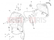 Front glove-box - Knee-guard panel - Piaggio Liberty elettrico PPT (E) 2015