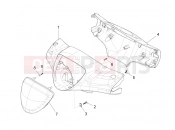 Handlebars coverages - Piaggio Liberty elettrico PPT (E) 2015