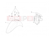 Wheel huosing - Mudguard - Piaggio Liberty elettrico PPT (E) 2015