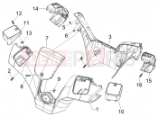 PIAGGIO MP3 125 Handlebars coverages