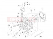 PIAGGIO MP3 125 ie Touring Head unit - Valve