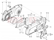 Crankcase cover - Crankcase cooling - Piaggio MP3 125 YOUrban ERL 2012